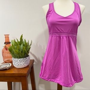 Lucy Pink Racerback Tank Size Small